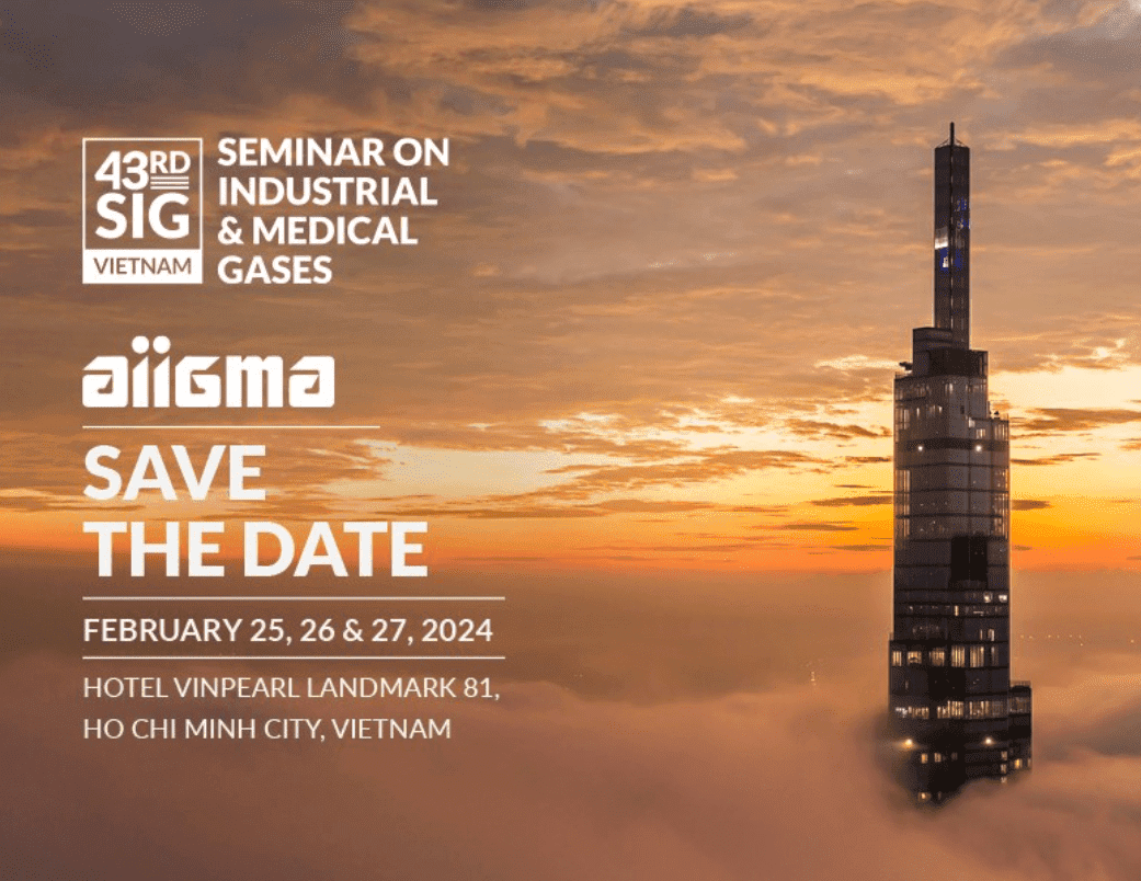 Participation in the 43rd Annual AIIGMA Seminar in Ho Chi Minh City, Vietnam as a “Gold” Sponsor from 25th -27th February 2024.